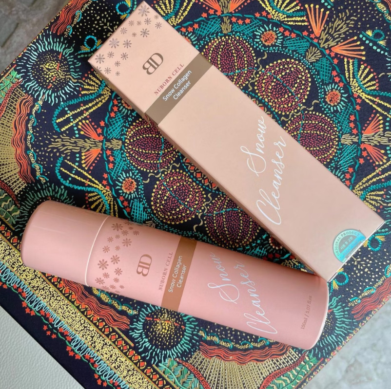 Nuborn-Cell-雪花膠原蛋白潔顏慕斯-敏感肌保養-2