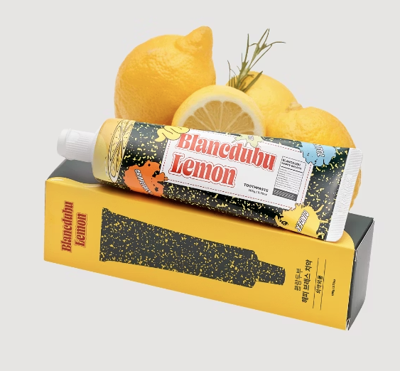 抗敏亮白檸檬牙膏-韓國牙膏-5